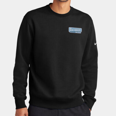 Blue Badger - Club Fleece Sleeve Swoosh Crew Thumbnail