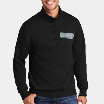 Blue Badger - Core Fleece 1/4 Zip Pullover Sweatshirt Thumbnail