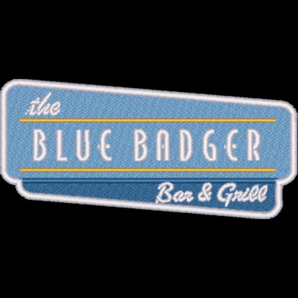 Blue Badger Left Chest - Embroidered  Thumbnail