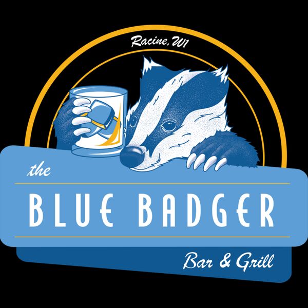 Blue Badger Full Back - Printed Thumbnail